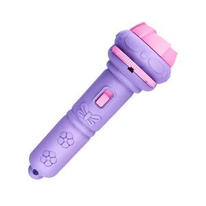 Purple and Pink Toy Flashlight